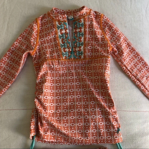 NWOT CABANA LIFE Turks and Caicos Rashguard and Shorts 2 Piece Set - Picture 8 of 8